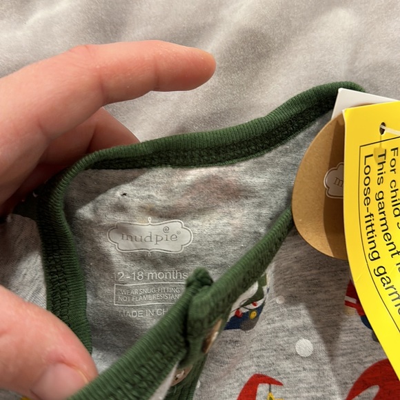 Mud Pie Christmas Gnome Pajamas - Picture 3 of 5